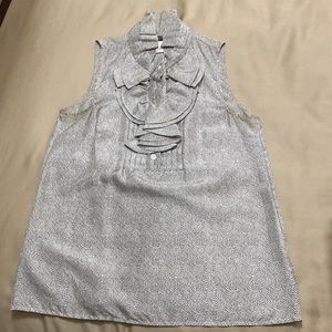 J Crew sleeveless blouse